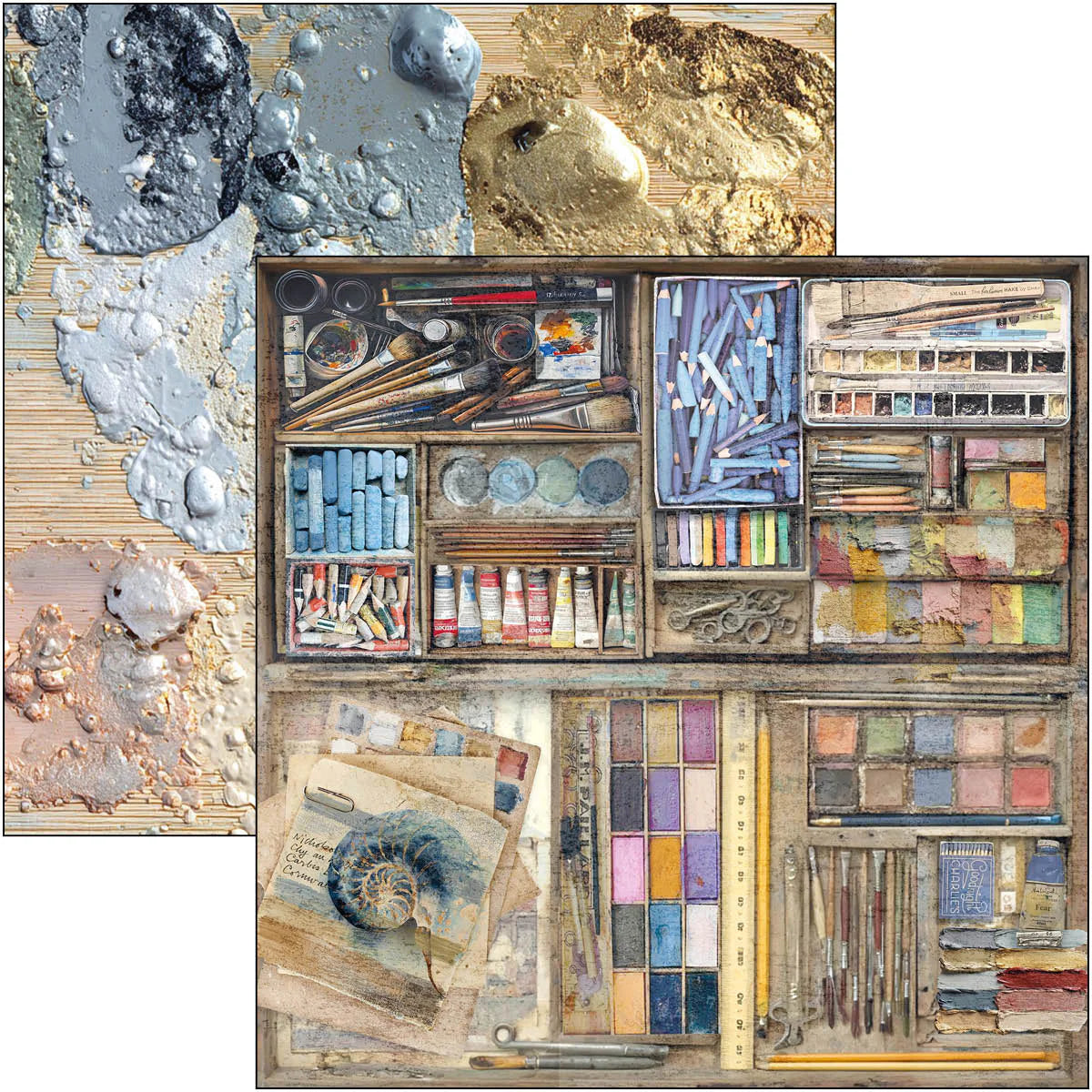 Patterns Pad 12"x12" 8/Pkg - An Artist Journey