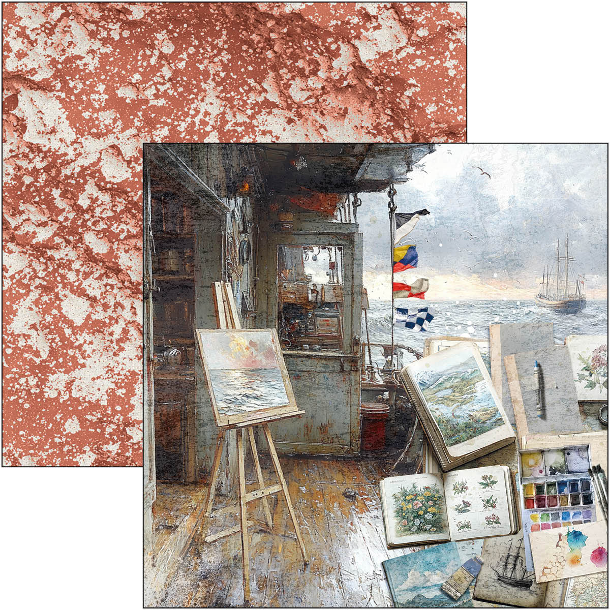 Patterns Pad 12"x12" 8/Pkg - An Artist Journey