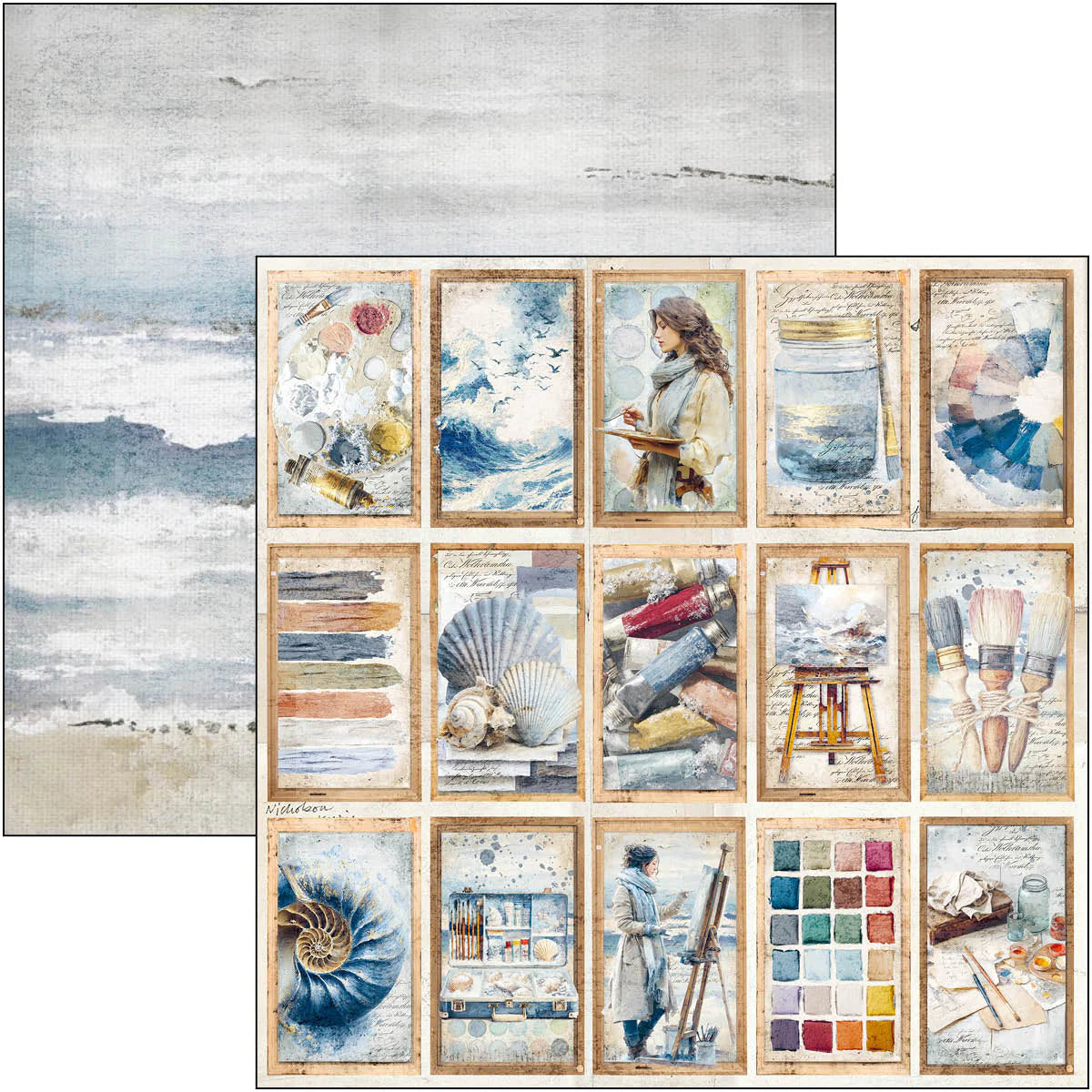 Patterns Pad 12"x12" 8/Pkg - An Artist Journey