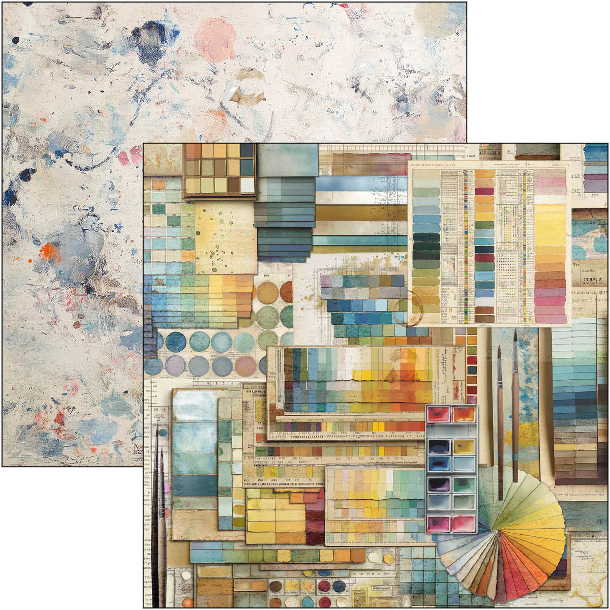 Patterns Pad 12"x12" 8/Pkg - An Artist Journey