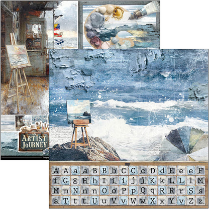 Patterns Pad 12"x12" 8/Pkg - An Artist Journey