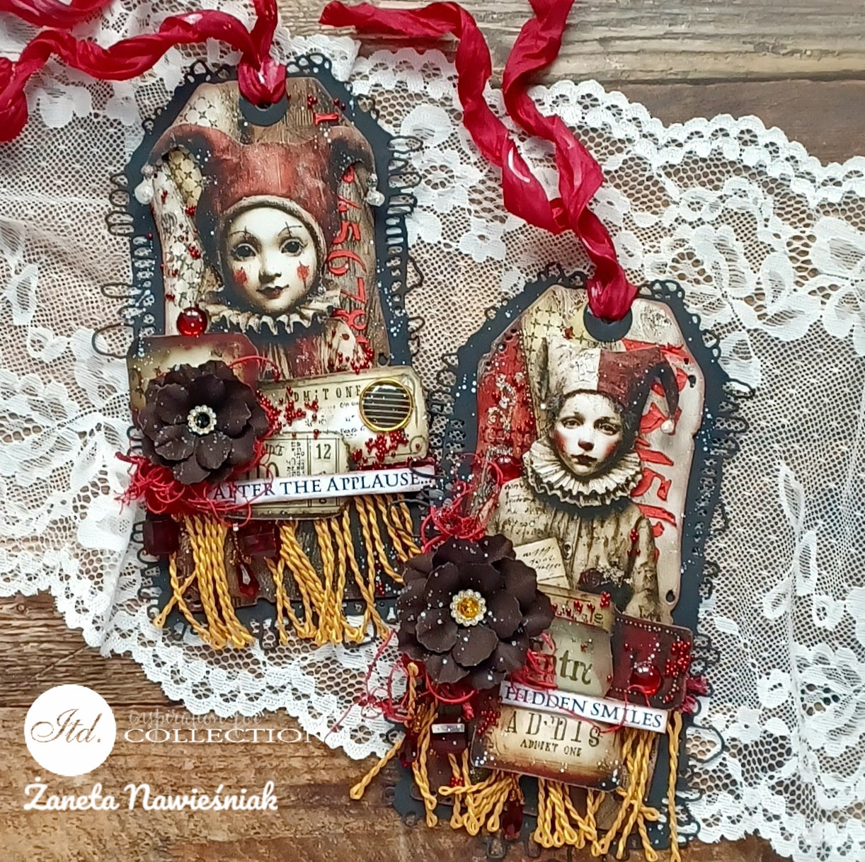 Decoupage Rice Paper - Carnival