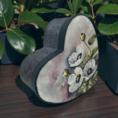 Rice Paper Decoupage - Heart Box Project