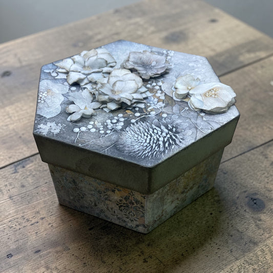 3D Decoupage with Rice Paper