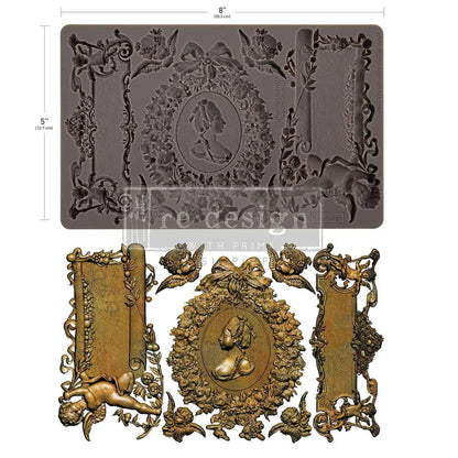 Redesign with Prima Décor Mould 5" x 8" - Ombres Florales