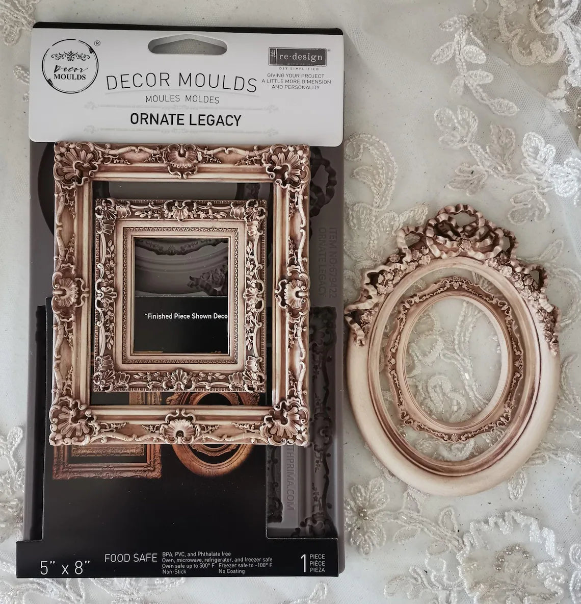 Redesign with Prima Décor Mould 5" x 8" - Ornate Legacy