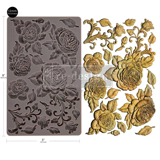 Redesign with Prima Décor Mould 5" x 8" - Rosewood Romance