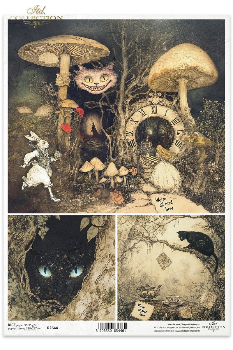 Rice Paper - Alice's Magic XVI