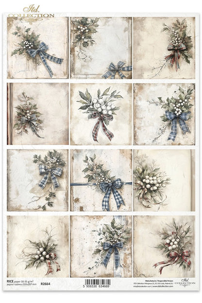 Rice Paper - Small Mistletoe