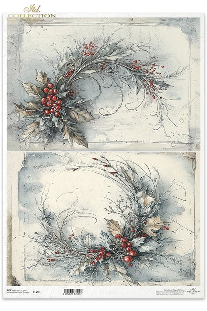 Rice Paper - Vintage Holly Too