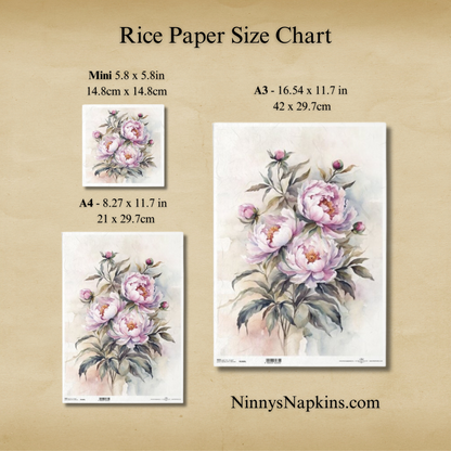 Decoupage Rice Paper - Lighthouse