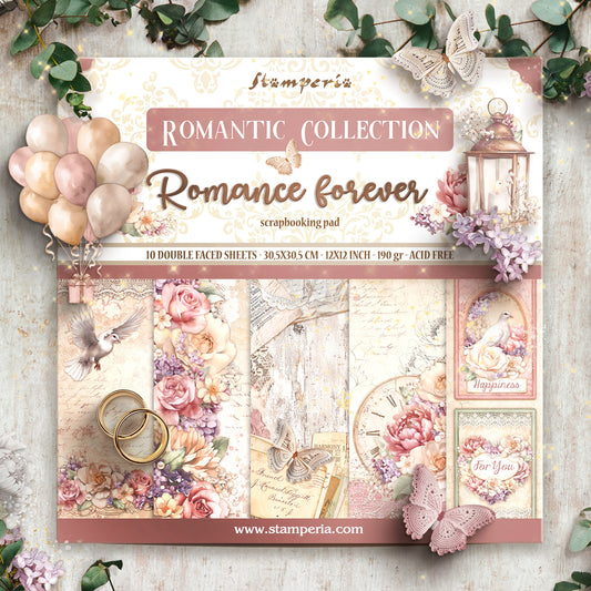 Stamperia Romance Forever Collection Value Bundle - 20 pcs