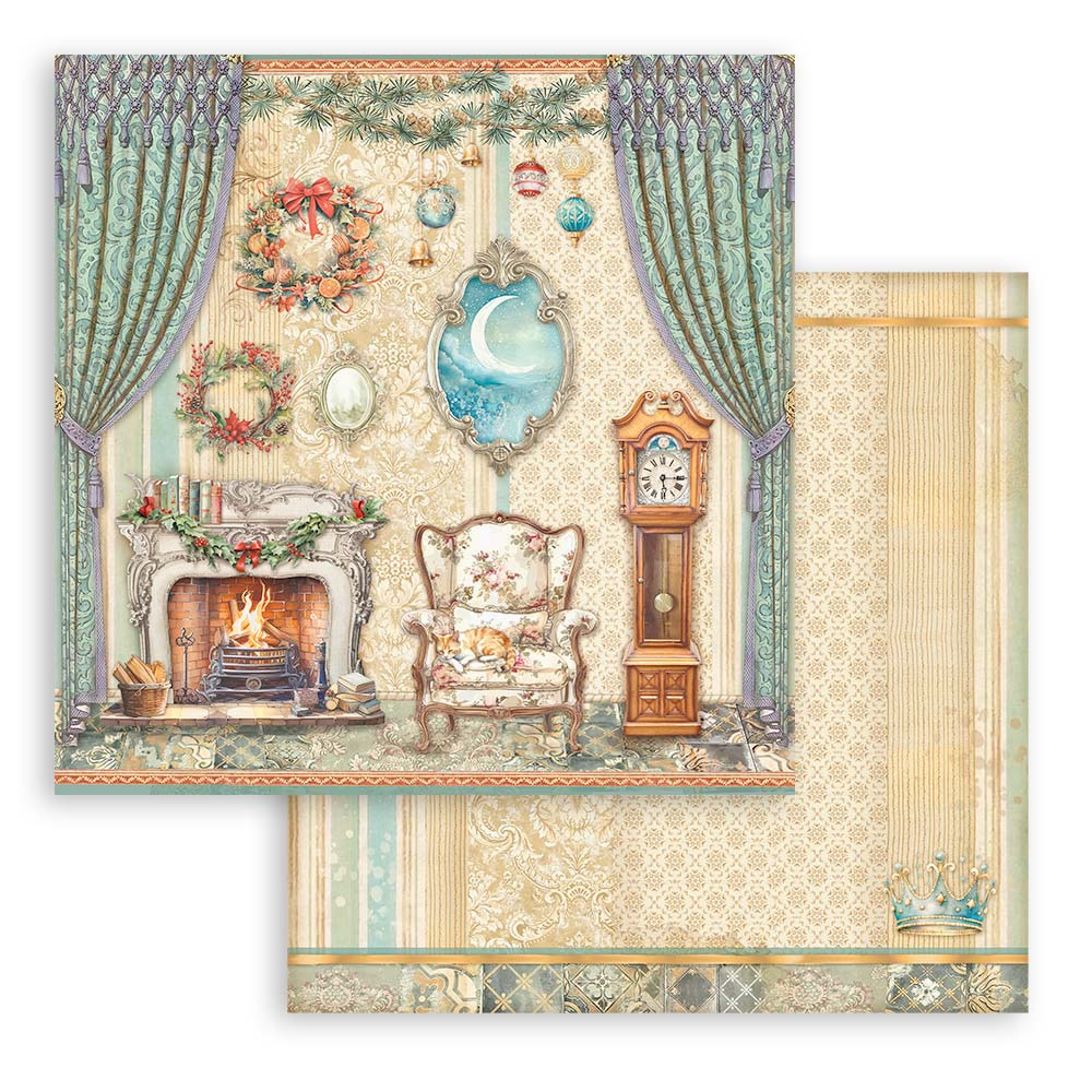 Stamperia 12"  Scrapbook Paper Pad - The Nutcracker