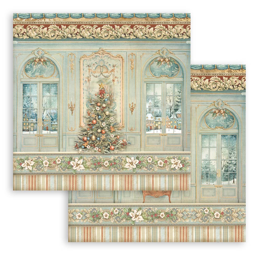 Stamperia 12"  Scrapbook Paper Pad - The Nutcracker