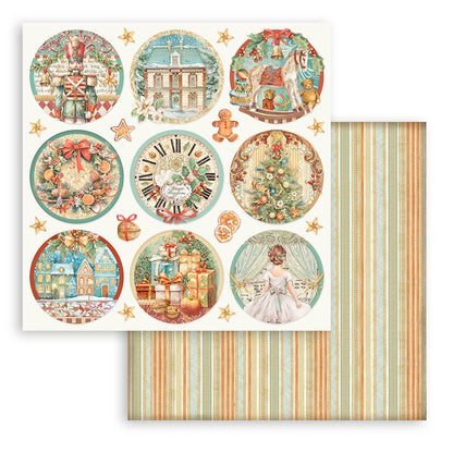 Stamperia 12"  Scrapbook Paper Pad - The Nutcracker