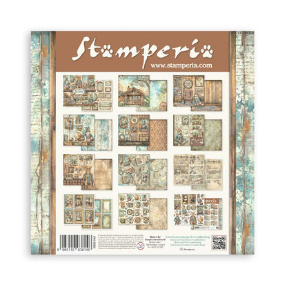 Stamperia 12"  Scrapbook Paper Pad - Alterego