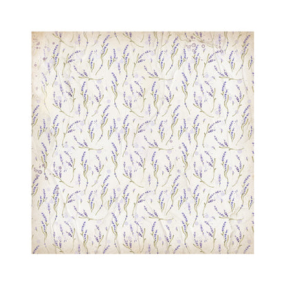 Stamperia Fabric 4 sheets- Lavender