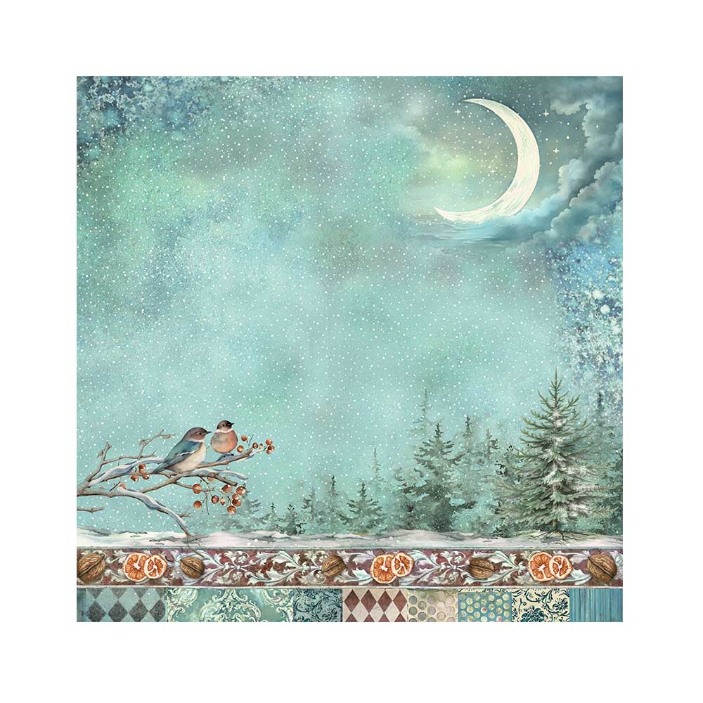 Stamperia Fabric 4 sheets- The Nutcracker