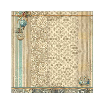 Stamperia Fabric 4 sheets- The Nutcracker