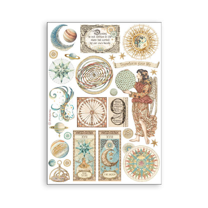 Stamperia Washi pad 8 sheets A5 - Fortune