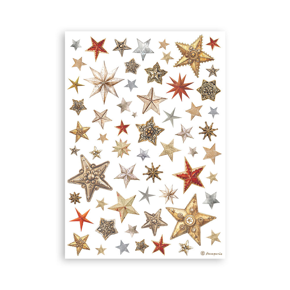 Washi pad 8 sheets A5 - Gear Up For Christmas