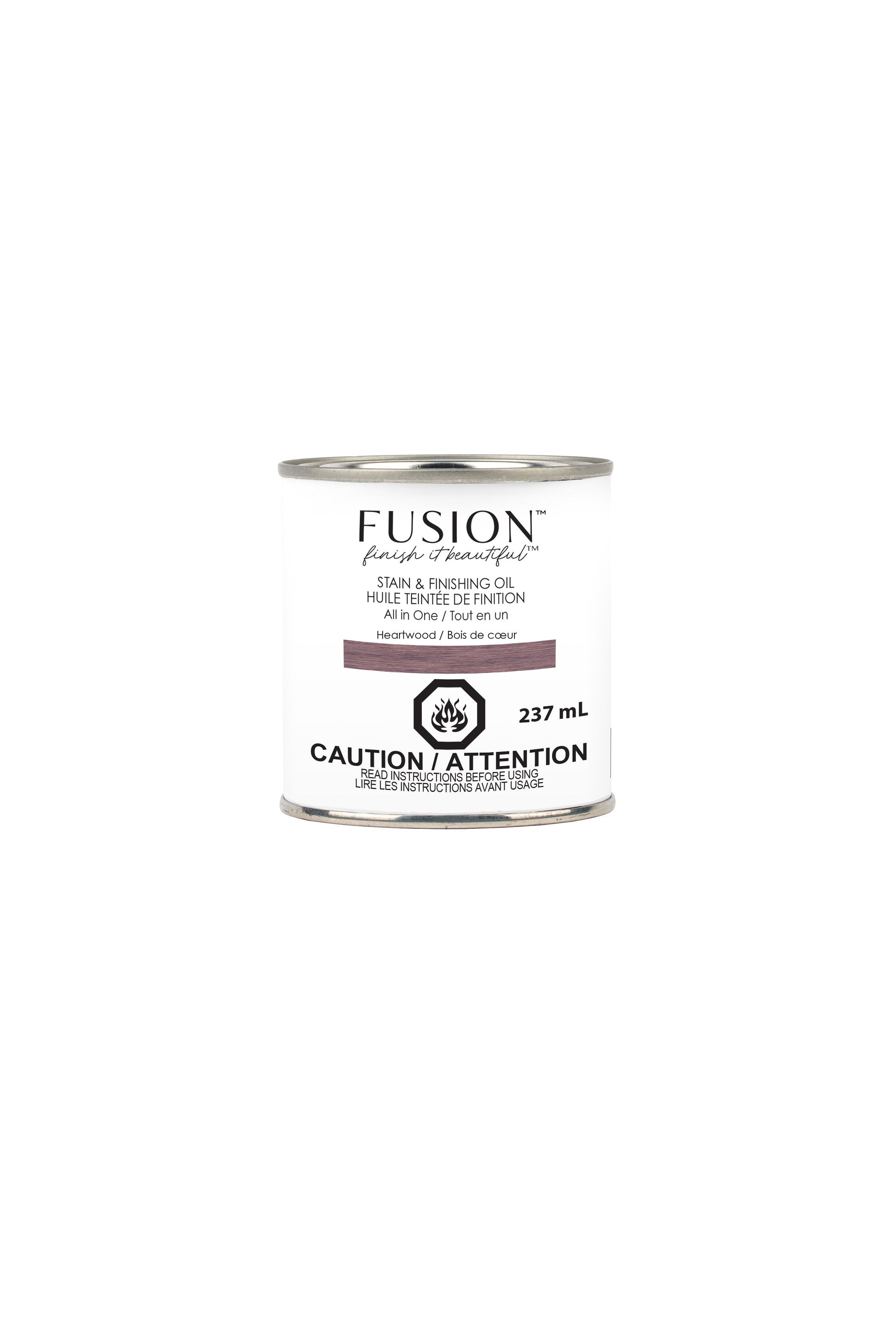 Fusion Stain and Finishing Oil SFO 237ml - Heartwood