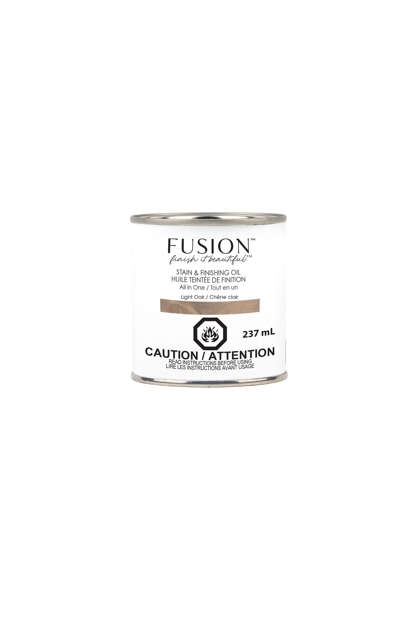 Fusion Stain and Finishing Oil SFO 237ml - Light Oak