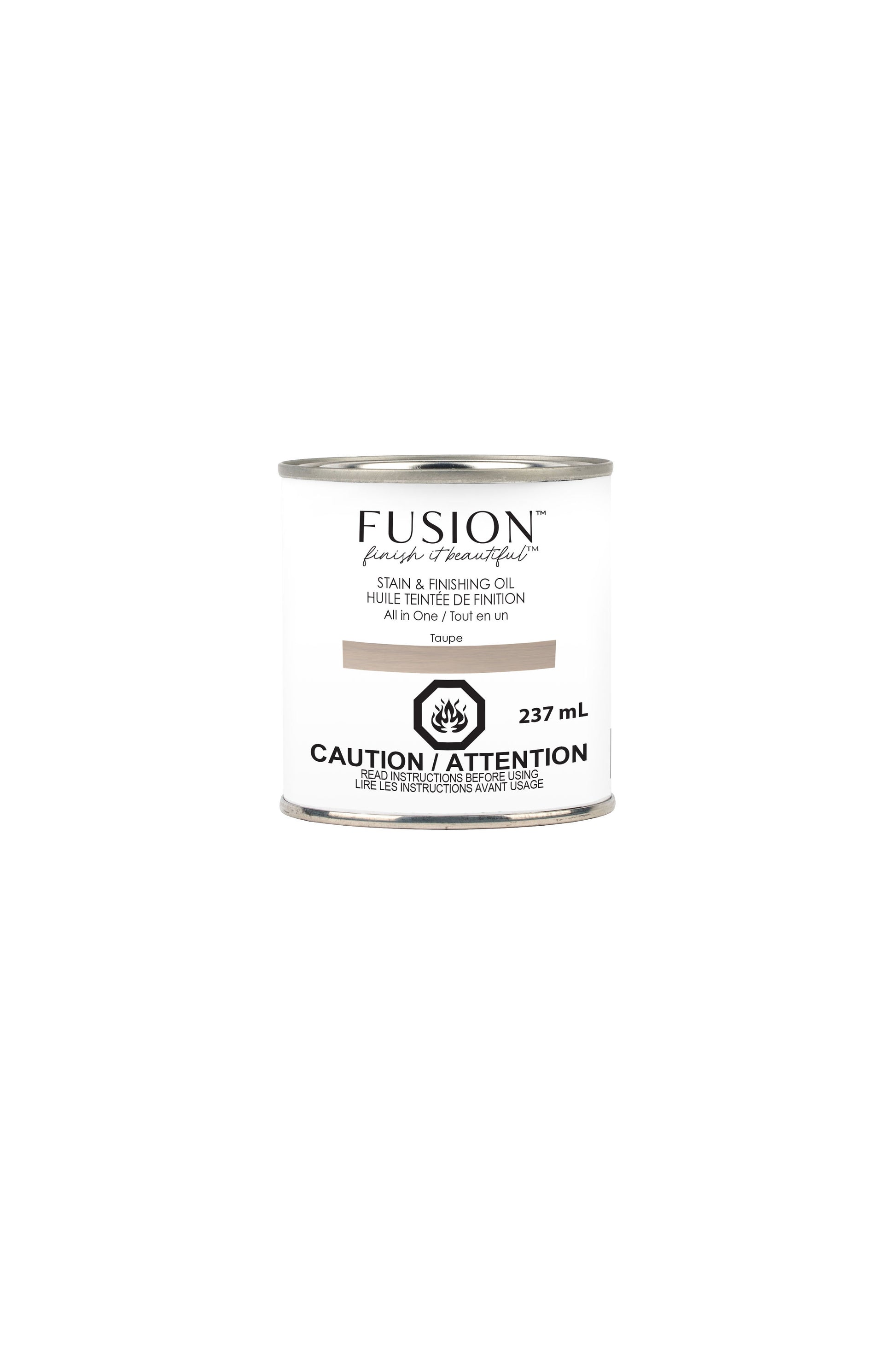 Fusion Stain and Finishing Oil SFO 237ml - Taupe