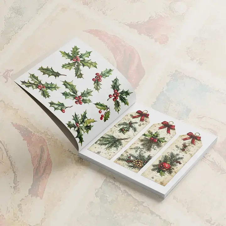 Scrapbook Resource Co Scrapbook Pad - Christmas Ephemera 1