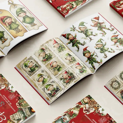 Scrapbook Resource Co Scrapbook Pad - Christmas Ephemera 3