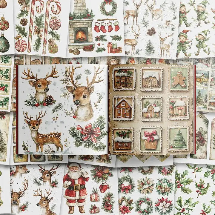 Scrapbook Resource Co Scrapbook Pad - Christmas Ephemera 3