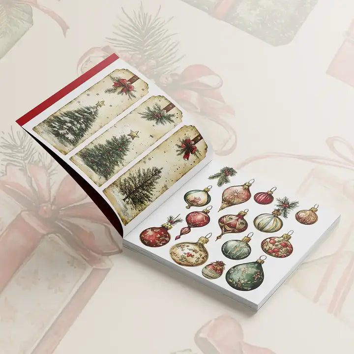 Scrapbook Resource Co Scrapbook Pad - Christmas Ephemera 3