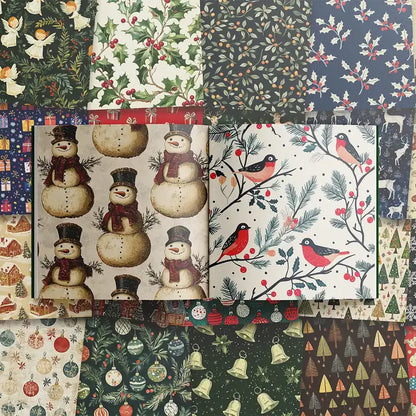 Scrapbook Resource Co Scrapbook Pad - Christmas Patterns 4