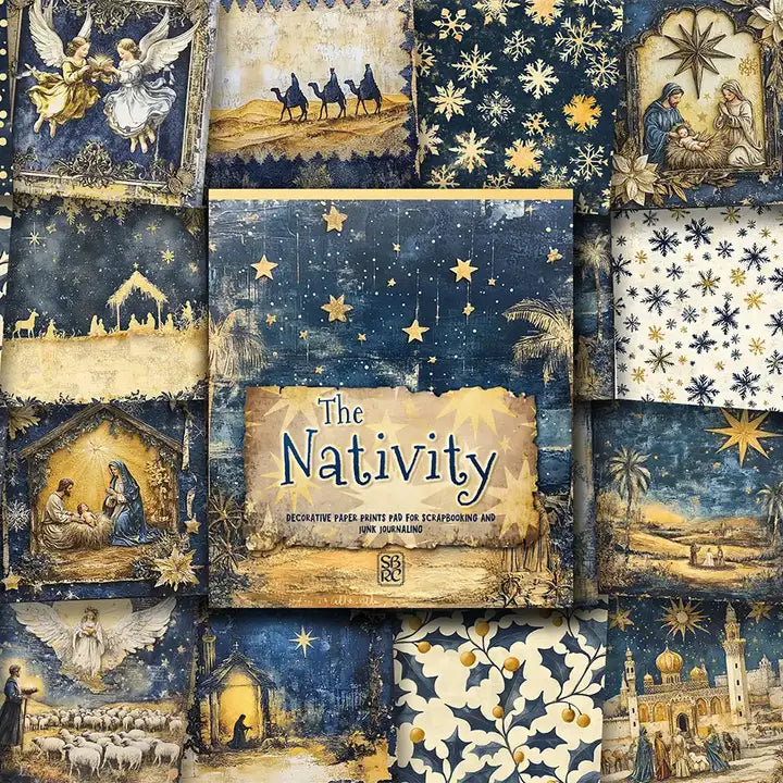Scrapbook Resource Co Scrapbook Pad - The Nativity