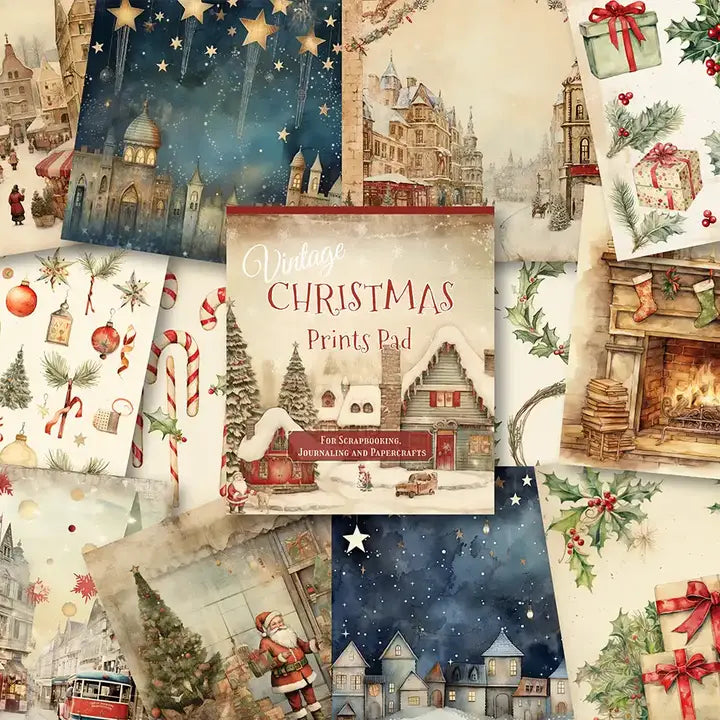 Scrapbook Resource Co Scrapbook Pad - Vintage Christmas