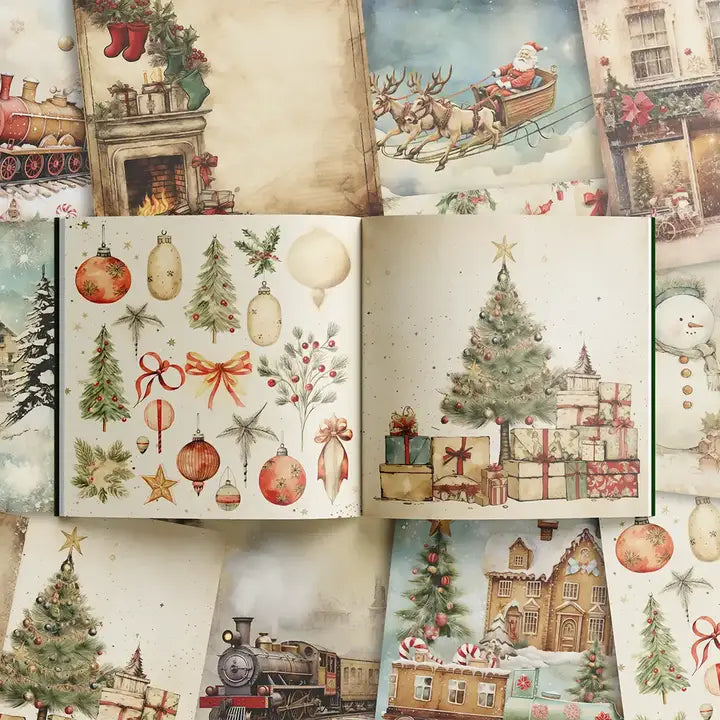 Scrapbook Resource Co Scrapbook Pad - Vintage Christmas 2