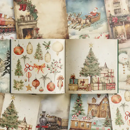 Scrapbook Resource Co Scrapbook Pad - Vintage Christmas 2