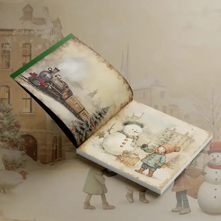 Scrapbook Resource Co Scrapbook Pad - Vintage Christmas 2