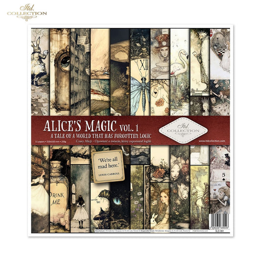 Scrapbooking Set - Alice's Magic Volume 1