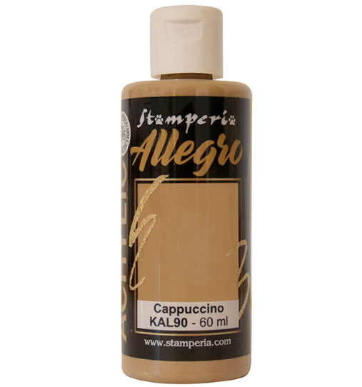 Stamperia Allegro Acrylic Craft Paint 60 ml - Cappuccino