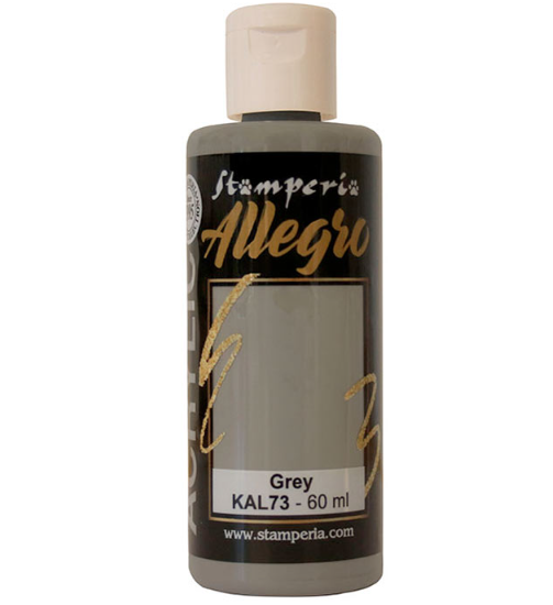 Stamperia Allegro Acrylic Craft Paint 60 ml - Grey
