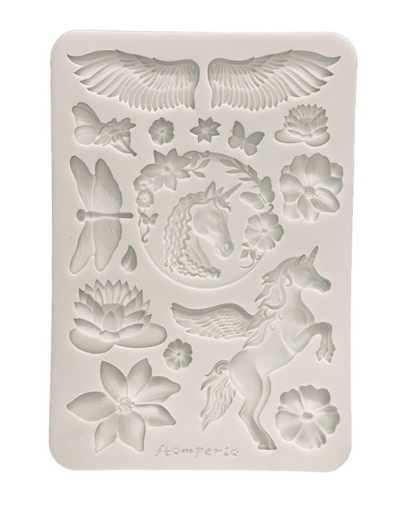 Stamperia Silicon Mould A5 - Wonderland