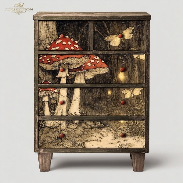 Special Order - ITD Collection Rice Paper 2 Sheet Set - Alice's Magic Series II