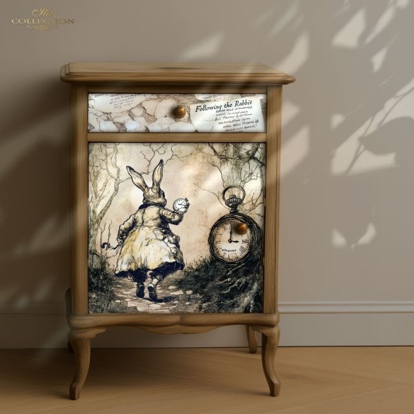 Special Order - ITD Collection Rice Paper 2 Sheet Set - Alice's Magic Series III