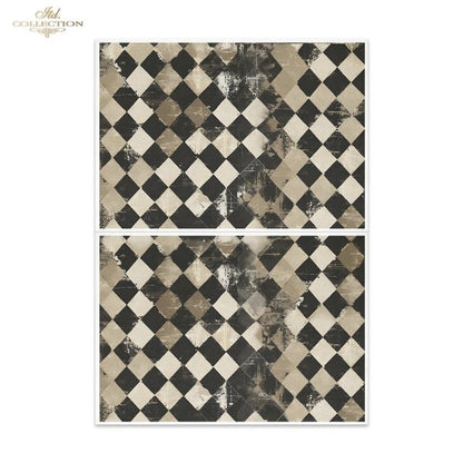 Special Order - ITD Collection Rice Paper 2 Sheet Set - Black and White Series IV