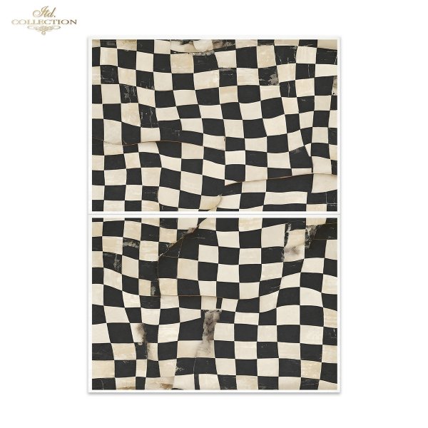 Special Order - ITD Collection Rice Paper 2 Sheet Set - Black and White Series V