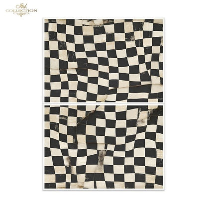 Special Order - ITD Collection Rice Paper 2 Sheet Set - Black and White Series V