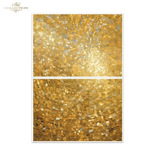Special Order - ITD Collection Rice Paper 2 Sheet Set - Inspired by Klimt Series VI