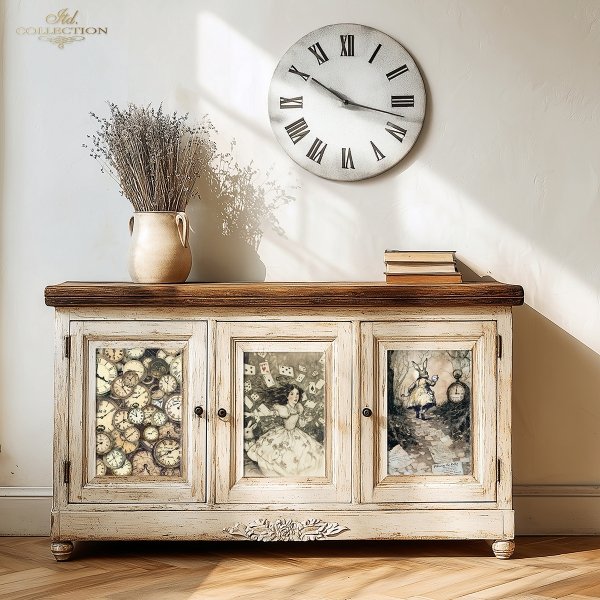 Special Order - ITD Collection Rice Paper 3 Sheet Set - Alice's Magic Series II