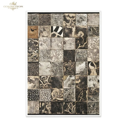 Special Order - ITD Collection Rice Paper 3 Sheet Set - Black and White Series I